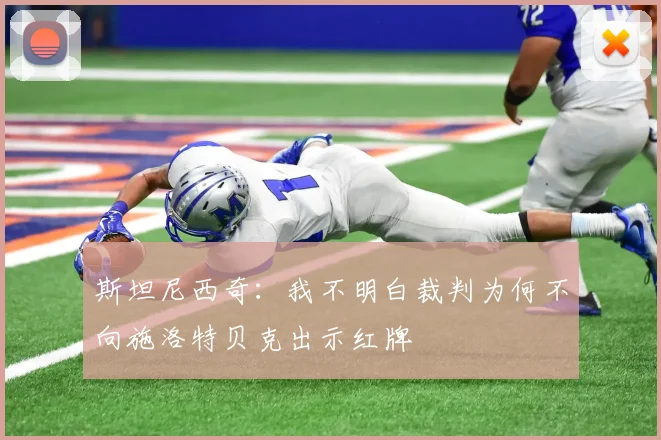 斯坦尼西奇：我不明白裁判为何不向施洛特贝克出示红牌